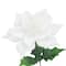 12" Poinsettia with Glitter Bush by Ashland®